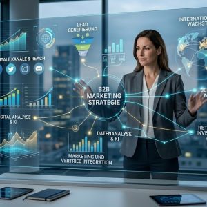 B2B-Marketing: Grundlagen für B2B Marketing & Vertrieb. Zielgruppe Strategien im Business-to-Business-Marketing für Geschäftskunden.