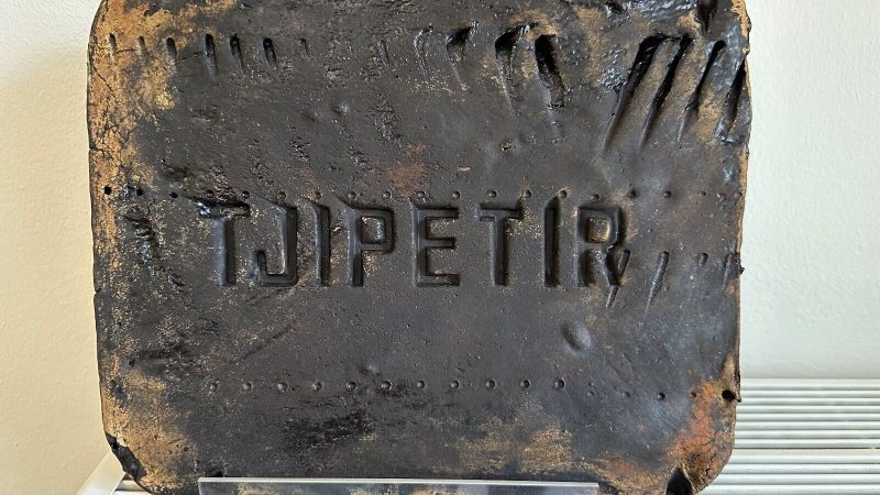 Wert ohne Preisschild: Die Lehre der Tjipetir-Platte