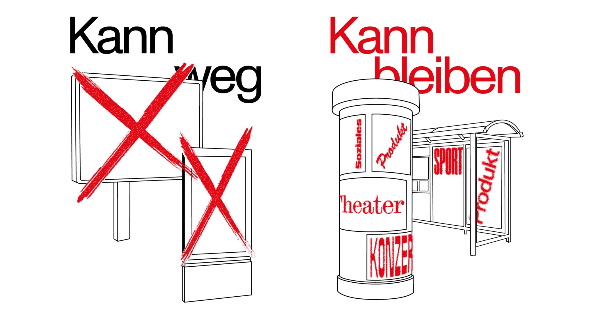 Ich leite eine Kommunikationsagentur. Und ich Unterstütze Berlin Werbefrei