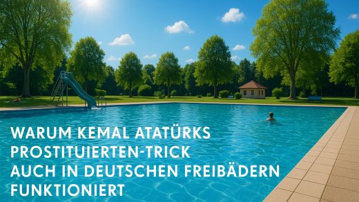 Warum Kemal Atatürks Prostitutiertentrick auch in deutschen Freibädern funktioniert