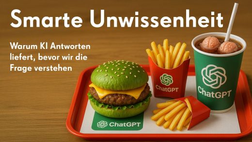 Smarte Unwissenheit: Wenn KI Antworten gibt, bevor wir die Frage verstehen