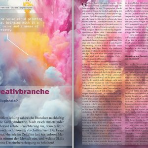 All Watched Over by Machines of Loving Grace? KI und die Kreativbranche. Beitrag von Stefan Mannes im IM-io Magazin des Scheer Instituts.