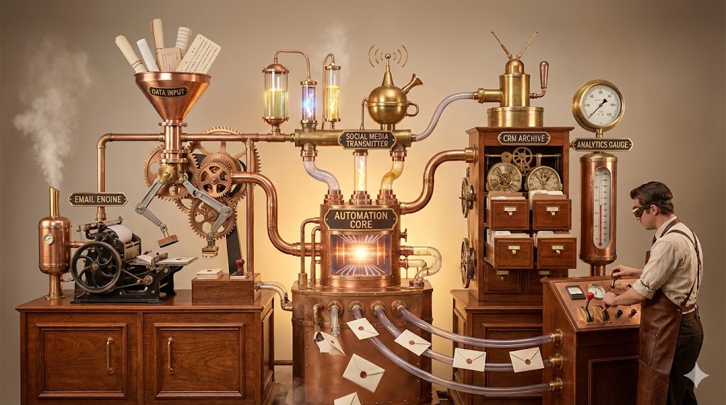 Marketing Automation erklärt. Grundlagen der Marketingautomatisierung und Tools um mehr Leads zu generieren und nahtlos zu Kunden zu konvertieren.