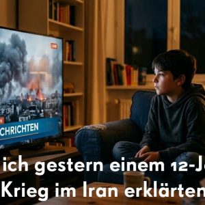 Wie ich gestern einem 12jährigen den Krieg im Iran erklären musste