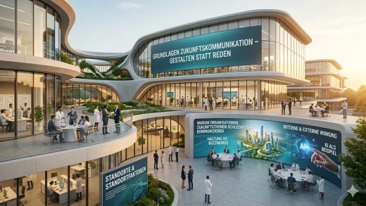 Zukunftskommunikation: Haltung statt Buzzwords. KI, Wandel, Transformation für Organisationen kommunizieren. Grundlagen und Praxis.