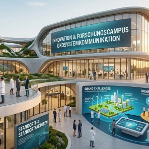 Standortkommunikation für Forschungsstandorte und Technologieparks: Ökosystemnarrativ, Zielgruppen, Grand Challenges. Grundlagen und Praxis.