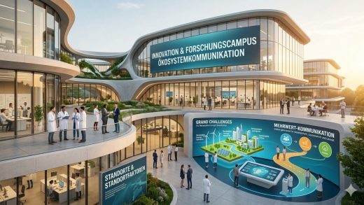 Standortkommunikation für Forschungsstandorte und Technologieparks: Ökosystemnarrativ, Zielgruppen, Grand Challenges. Grundlagen und Praxis.