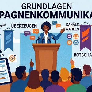 Kampagnenkommunikation: Framing, Mobilisierung, Koalitionsaufbau. Grundlagen für gesellschaftliche Kampagnen, Volksbegehren und Initiativen.
