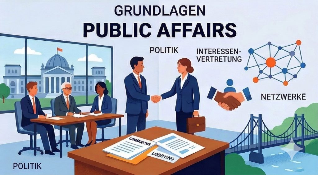 Public Affairs: Positionierung, Stakeholder-Analyse, Botschaftsentwicklung. Grundlagen für Verbände, Unternehmen und politische Akteure.