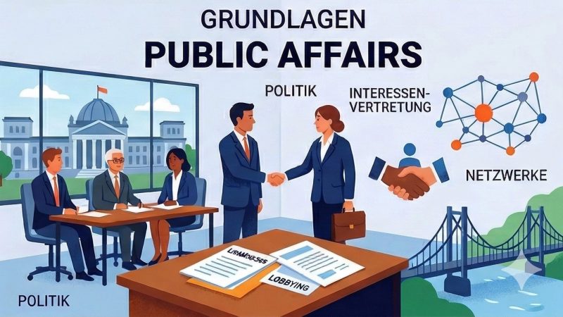 Public Affairs: Positionierung, Stakeholder-Analyse, Botschaftsentwicklung. Grundlagen für Verbände, Unternehmen und politische Akteure.