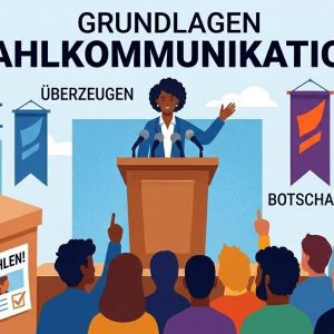 Wahlkommunikation: Positionierung, Botschaftsentwicklung, Kanalstrategie. Grundlagen für Parteien, Kandidierende und politische Organisationen.