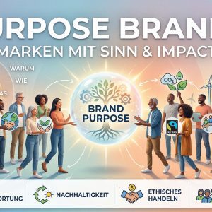 Purpose Brands und Brand Purpose im Marketing: Was Purpose für Marken bedeutet. Marken strategisch & gesellschaftlich ausrichten. Purpose definiert die Unternehmung.