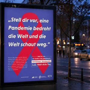 Kampagne zum Weltaidstag