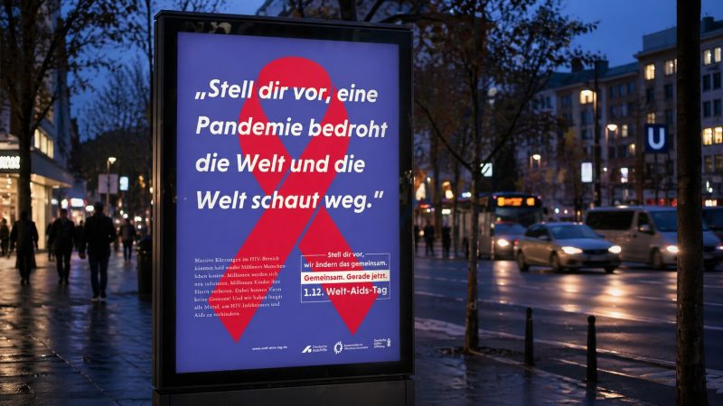 Kampagne zum Weltaidstag