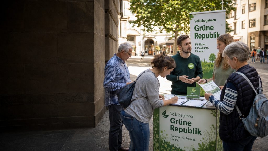 Kampagnen und Volksbegehren